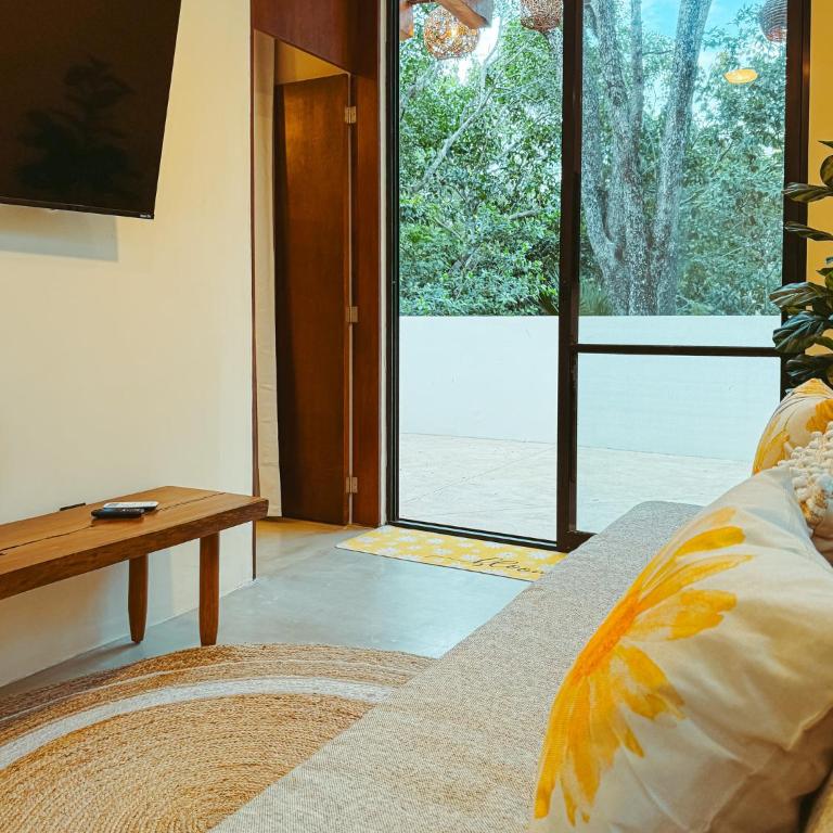 La Linda Luxury Two Story Apartment Huge Terrace Next to the Pool - Two-Bedroom Deluxe Apartment with Garden View - 51