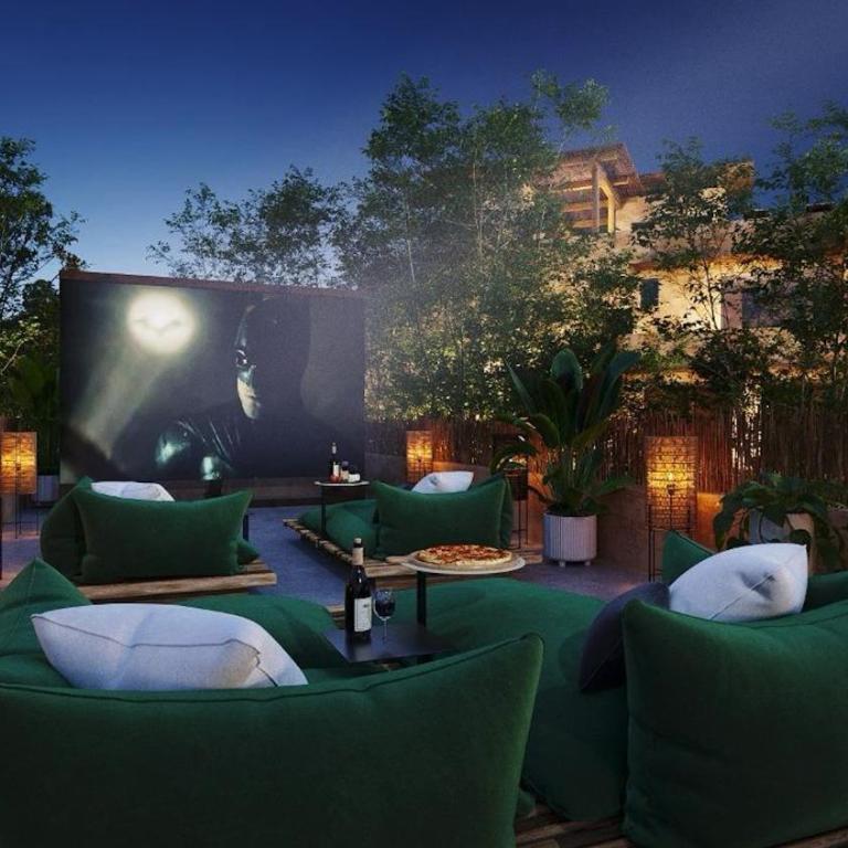 La Linda Luxury Two Story Apartment Huge Terrace Next to the Pool - Two-Bedroom Deluxe Apartment with Garden View - 64