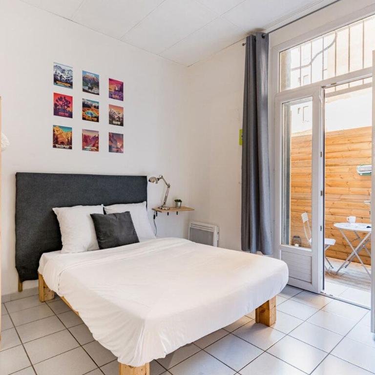 Alba - 60'S USA patio tram - Appartement 1 Chambre - 4