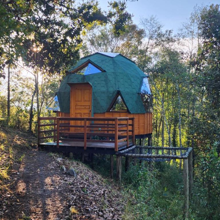 Magno Glamping Combita - Deluxe Bungalow with Garden View - 9