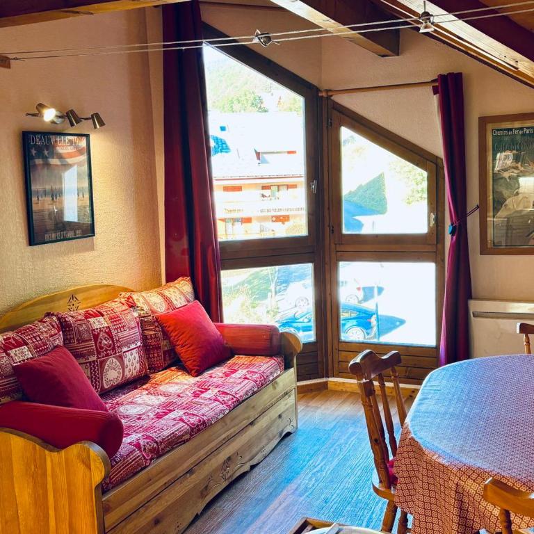 Appartement 2 pièces pour 4 personnes, balcons et casier à skis, Valloire - Apartamento de 1 dormitorio - 1