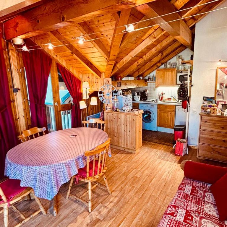 Appartement 2 pièces pour 4 personnes, balcons et casier à skis, Valloire - Apartamento de 1 dormitorio - 3