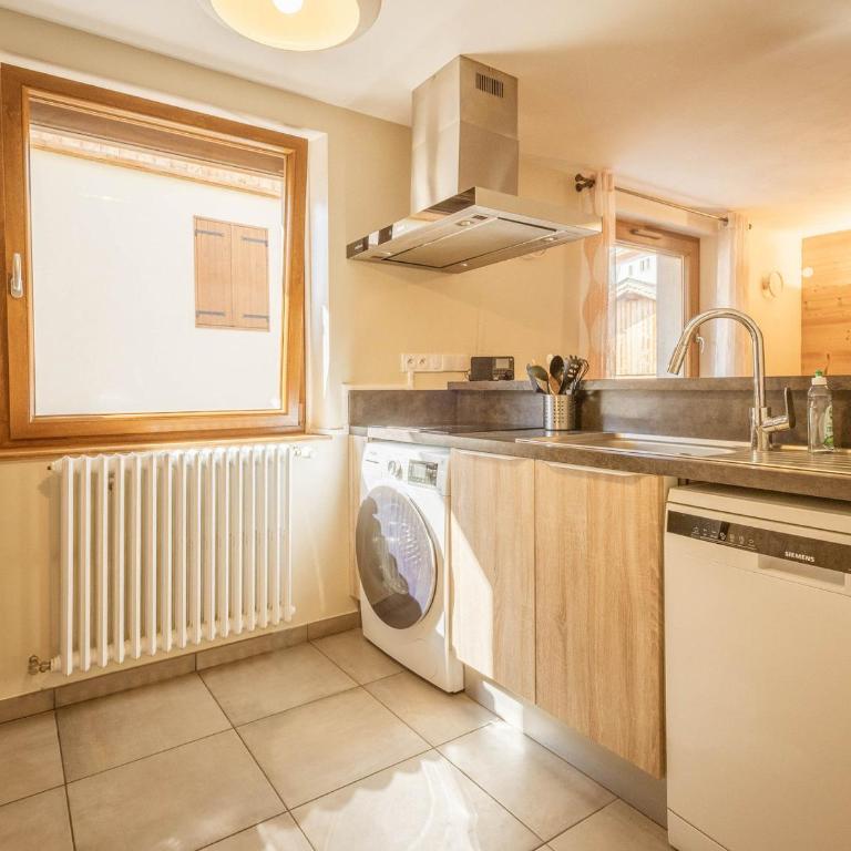 Appartement 3 pièces pour 6 personnes avec Wi-Fi et parking à Valloire - Apartamento de 2 dormitorios - 8