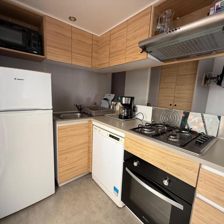 Camping Le Castellas - Mobil-Home Familiale Premium 3 Chambres - Mobilheim - 8