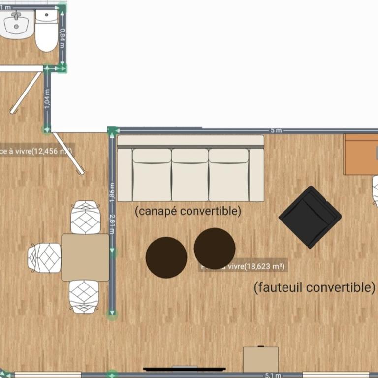 Au Petit Sommet - OursBlanc APPARTEMENT 2 I 3 PERS CENTRE VILLE 30m2 - Apartamento de 1 dormitorio - 25