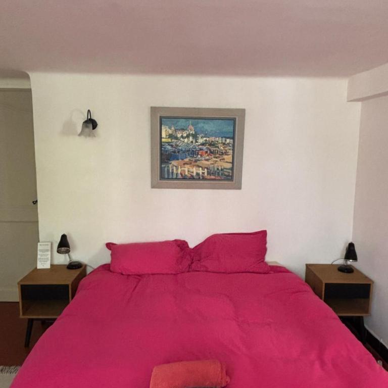 Villa Tricia Cannes - Chambre Lits Jumeaux Standard avec Salle de Bains Commune - Vue sur Jardin - 13