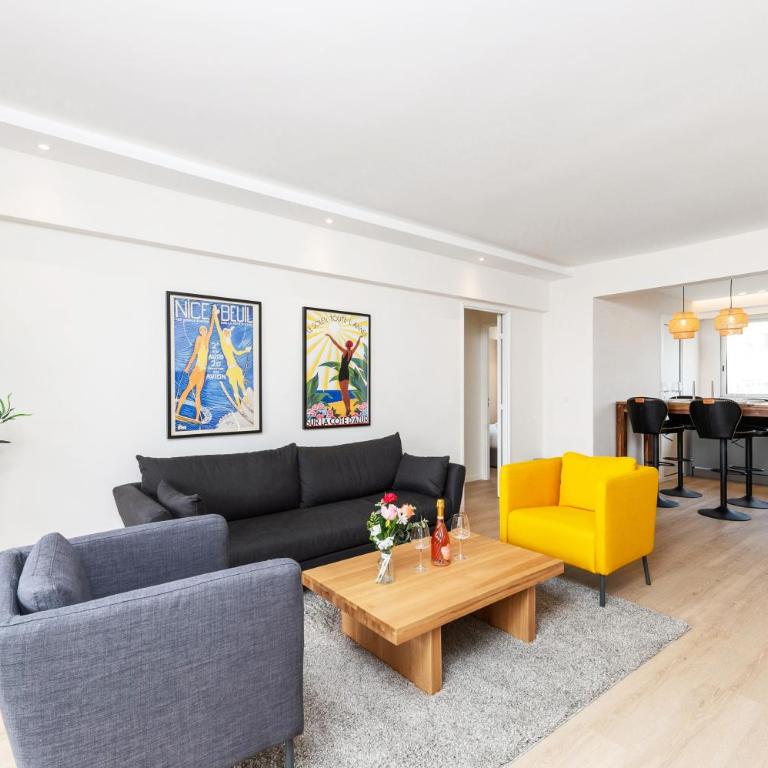 Monaco border - Balcon vue mer - DD - Appartement 2 Chambres - 7