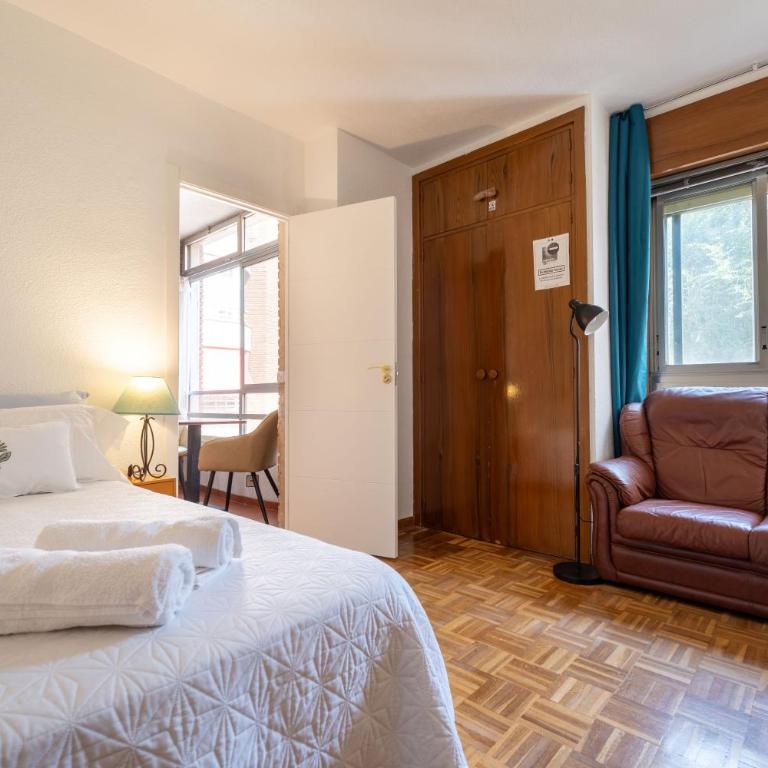 Atocha Apartments, Central Location Terrace, Kitchen, Fast WiFi, metro nearby - Apartamento de 1 dormitorio - 17