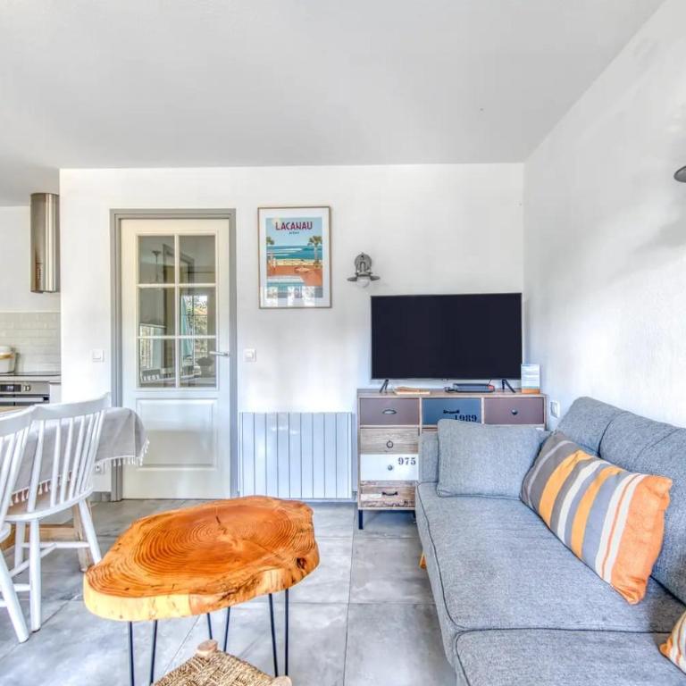Maison 2 chambres 6 pers à Lacanau Océan, piscine, golf, Wi-Fi - Haus mit 2 Schlafzimmern - 15