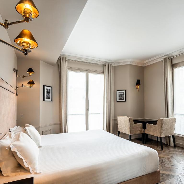 Hôtel Saint-Louis - Jardin du Luxembourg - Chambre Deluxe Double ou Lits Jumeaux - 8