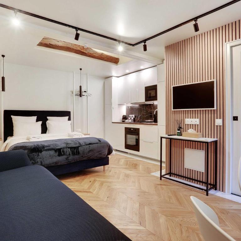 Studio moderne & cosy Abbesses - Appartement 1 Chambre - 1