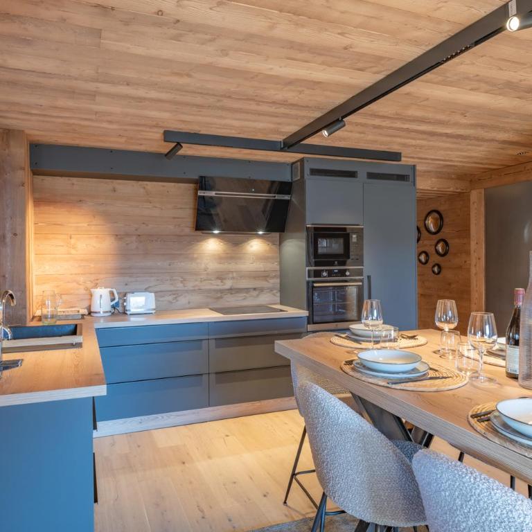 Alpe d'Huez Houses - Chateau Noir - Grand standing pour 4 ou 5, Sauna, Fitness, Babyfoot - Appartamento Deluxe con 2 Camere da Letto e Balcone - 11