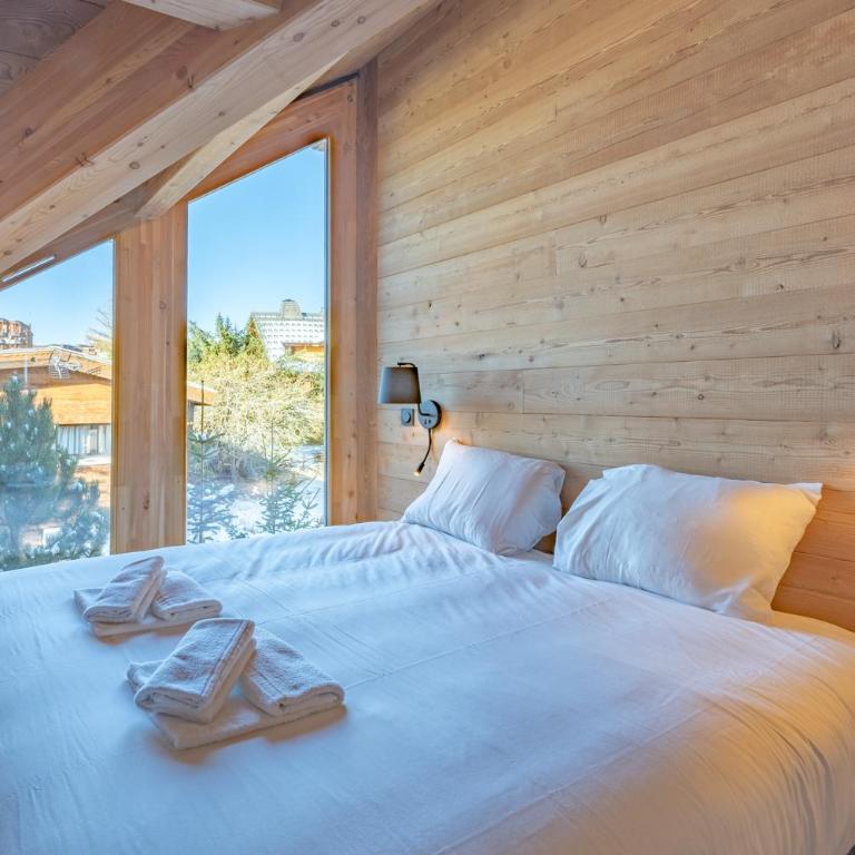 Alpe d'Huez Houses - Chateau Noir - Grand standing pour 4 ou 5, Sauna, Fitness, Babyfoot - Appartamento Deluxe con 2 Camere da Letto e Balcone - 9
