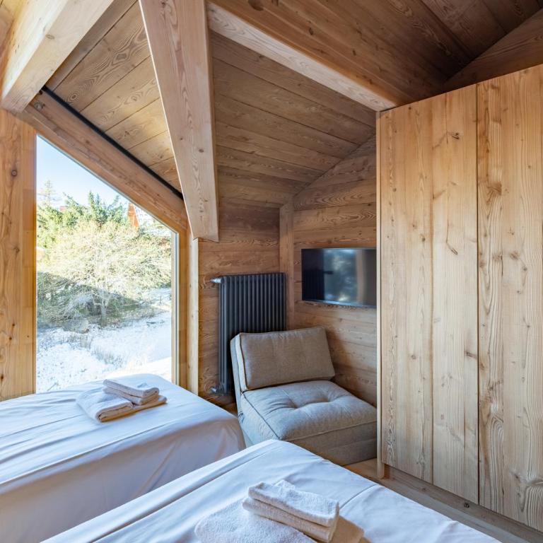 Alpe d'Huez Houses - Chateau Noir - Grand standing pour 4 ou 5, Sauna, Fitness, Babyfoot - Appartamento Deluxe con 2 Camere da Letto e Balcone - 35