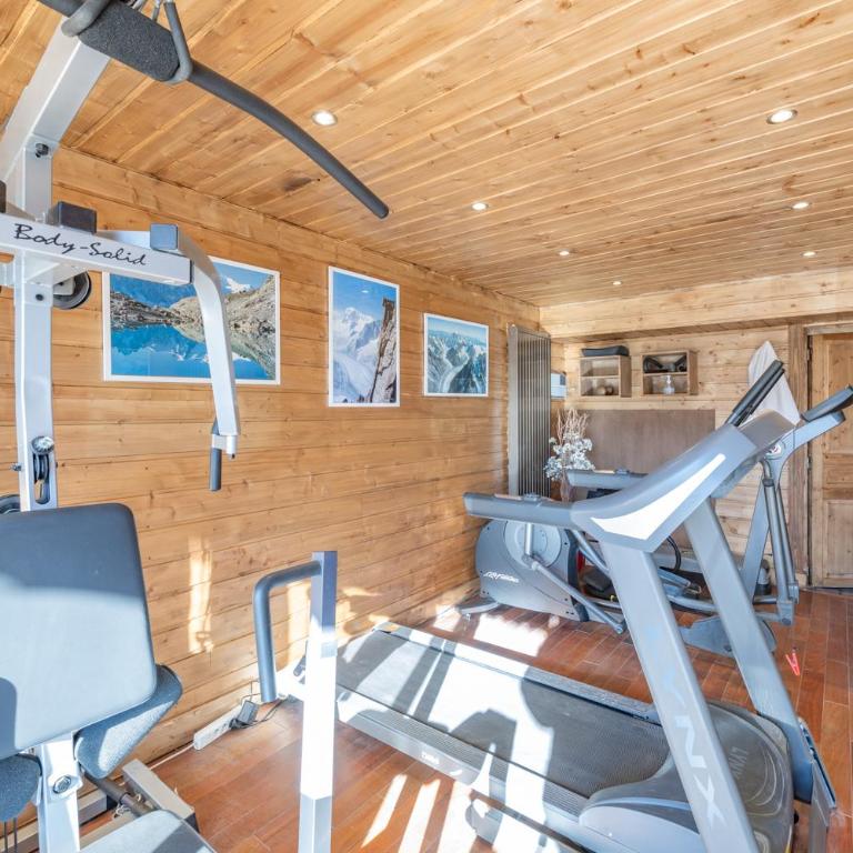 Alpe d'Huez Houses - Chateau Noir - Grand standing pour 4 ou 5, Sauna, Fitness, Babyfoot - Appartamento Deluxe con 2 Camere da Letto e Balcone - 46