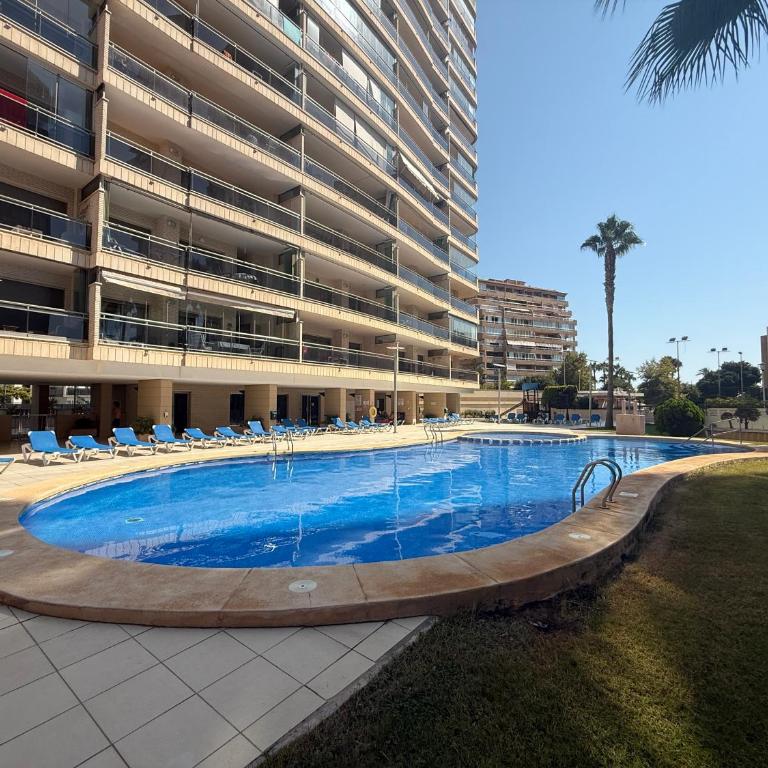 Playa Arenal Bol - Piscina - Padel Calpe - Apartamento de 1 dormitorio con vistas al mar - 4