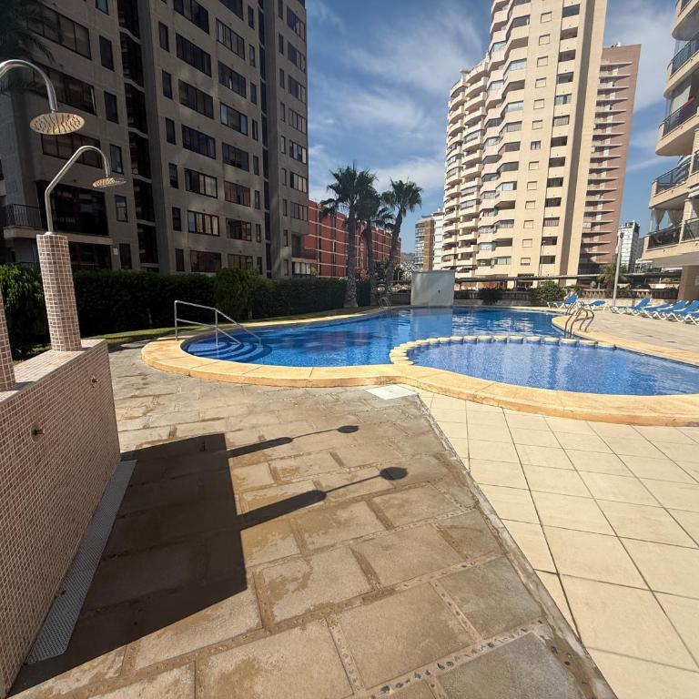 Playa Arenal Bol - Piscina - Padel Calpe - Apartamento de 1 dormitorio con vistas al mar - 5