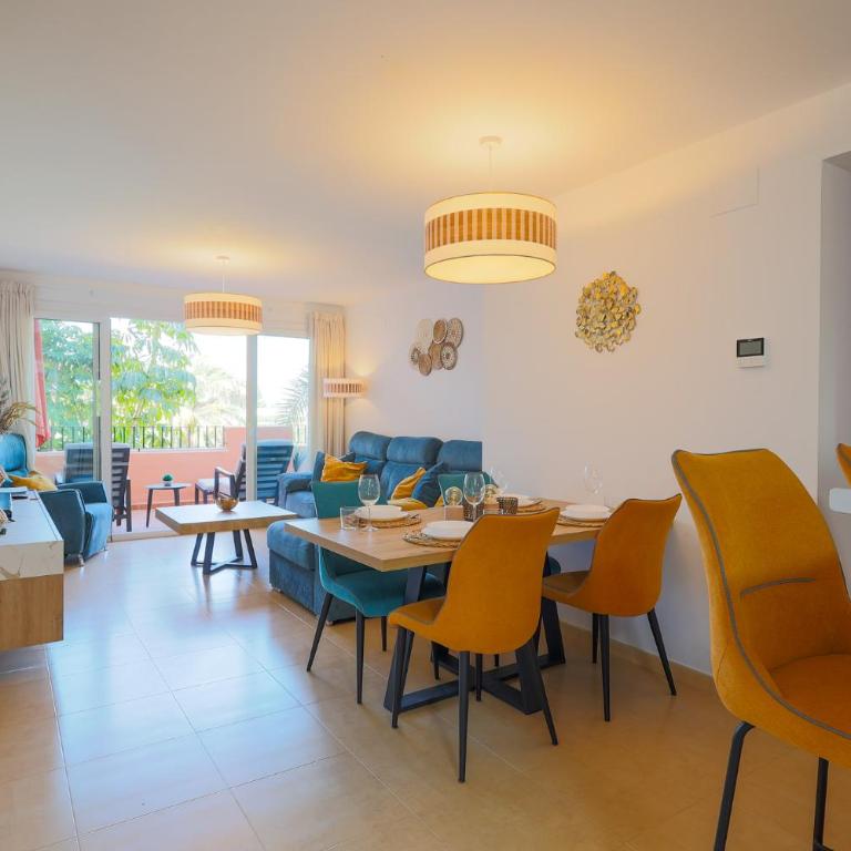Appartement La Casa Soleada Mar Menor Golf & Padel Resort - Apartamento de 2 dormitorios con vistas al jardín - 11
