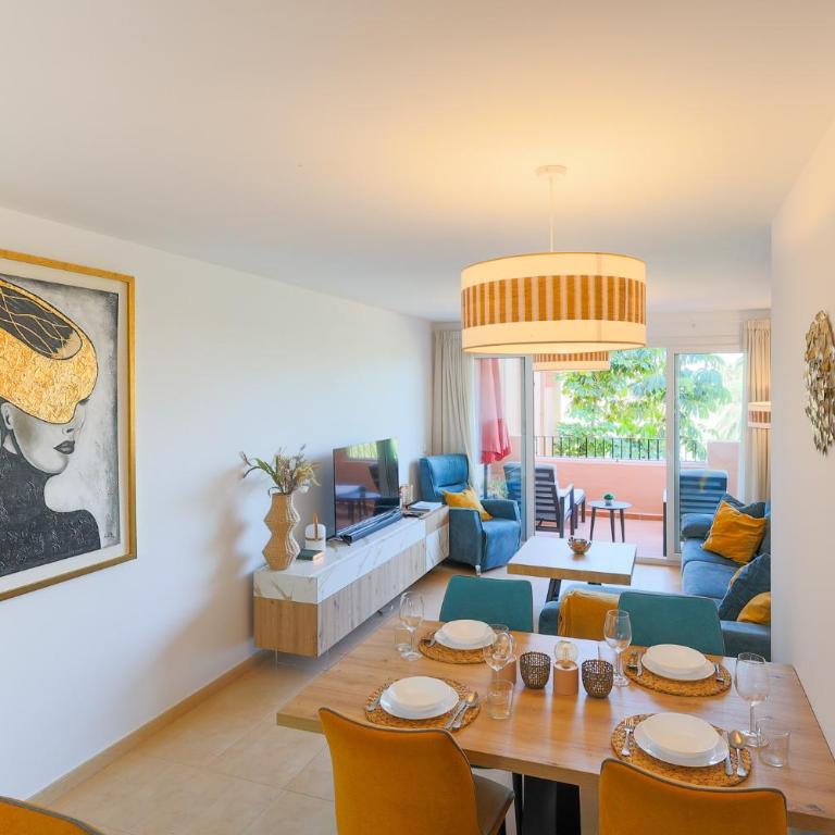 Appartement La Casa Soleada Mar Menor Golf & Padel Resort - Apartamento de 2 dormitorios con vistas al jardín - 12