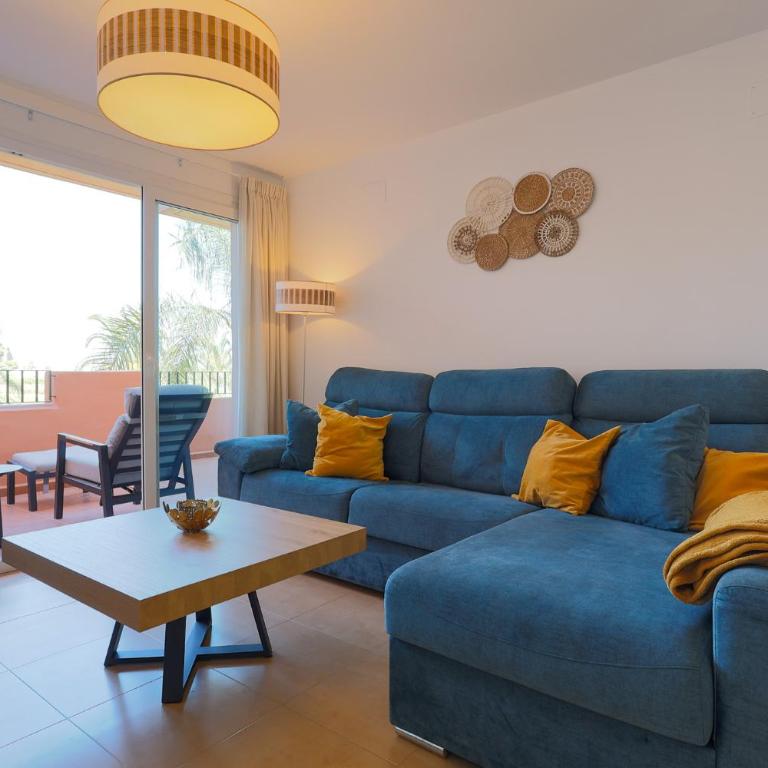 Appartement La Casa Soleada Mar Menor Golf & Padel Resort - Apartamento de 2 dormitorios con vistas al jardín - 10