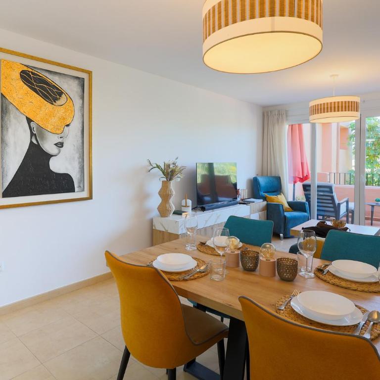 Appartement La Casa Soleada Mar Menor Golf & Padel Resort - Apartamento de 2 dormitorios con vistas al jardín - 7