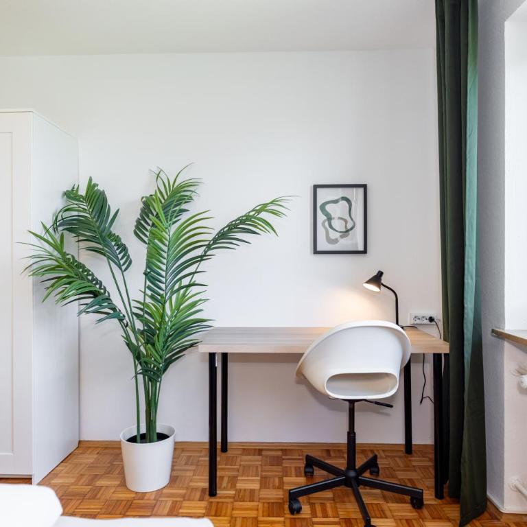 Würzburg Hideaway, ruhige Wohnung mit Balkon - Apartment mit 2 Schlafzimmern - 19