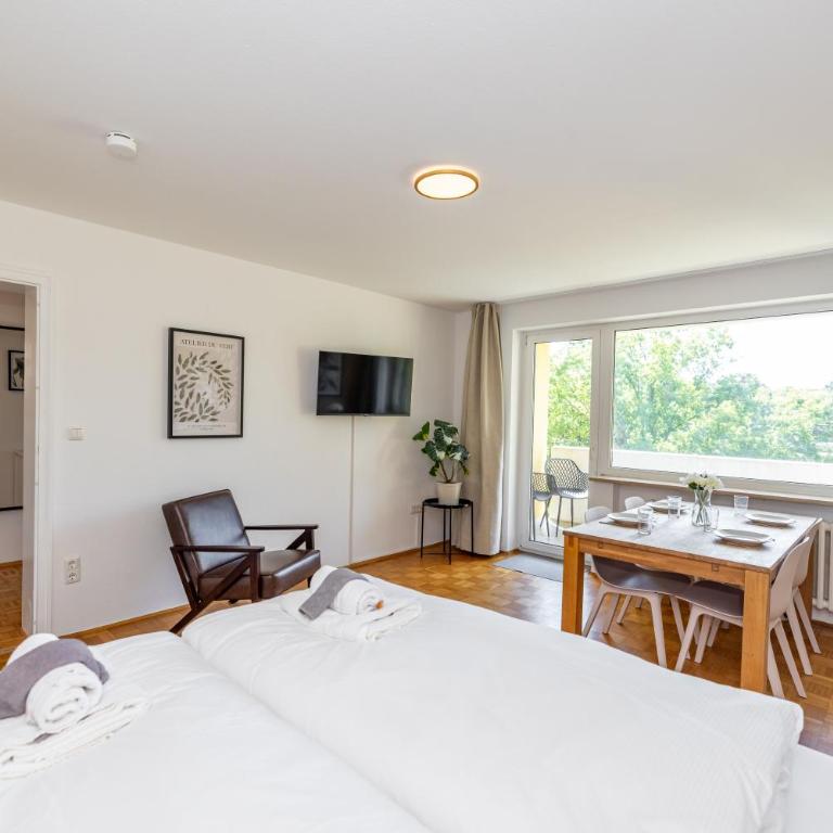 Würzburg Hideaway, ruhige Wohnung mit Balkon - Apartment mit 2 Schlafzimmern - 26
