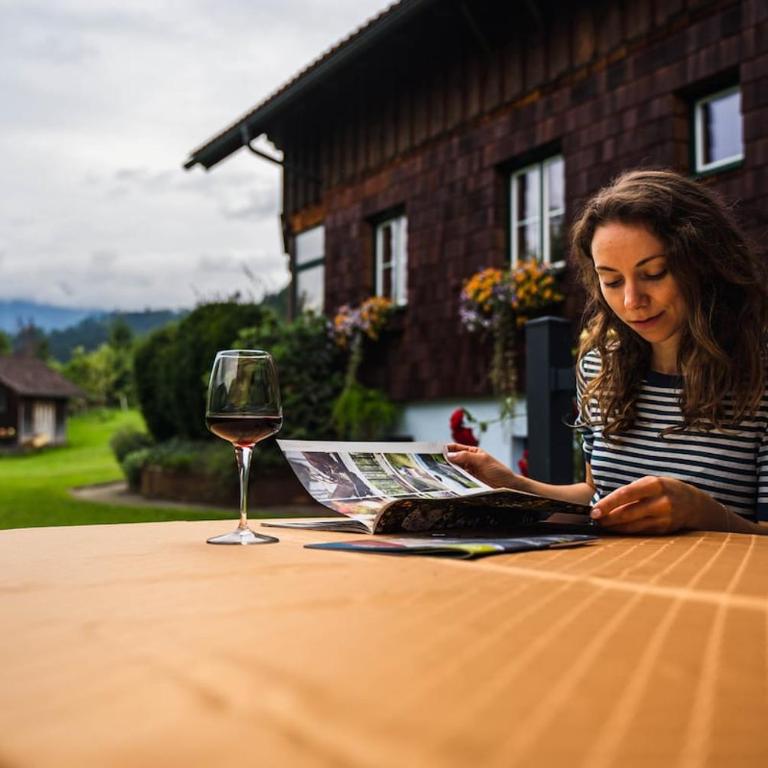 Ferienholzhaus in Sankt Gallen im Gesäuse in der Steiermark - Apartment mit 2 Schlafzimmern und Bergblick - 7