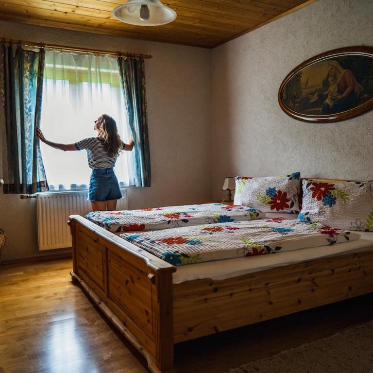 Ferienholzhaus in Sankt Gallen im Gesäuse in der Steiermark - Apartment mit 2 Schlafzimmern und Bergblick - 12