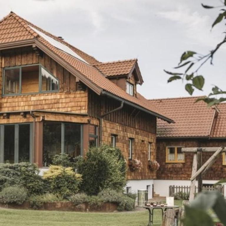 Ferienholzhaus in Sankt Gallen im Gesäuse in der Steiermark - Apartment mit 2 Schlafzimmern und Bergblick - 13