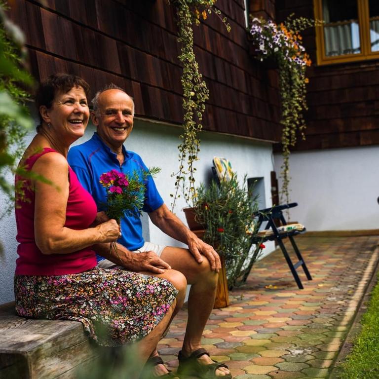 Ferienholzhaus in Sankt Gallen im Gesäuse in der Steiermark - Apartment mit 2 Schlafzimmern und Bergblick - 15