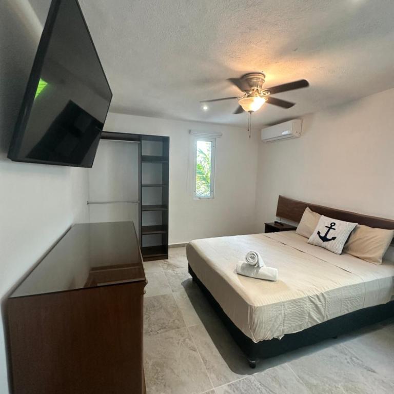 Beach front full equipped house for big groups with privated pool - Casa de 7 dormitorios - 41