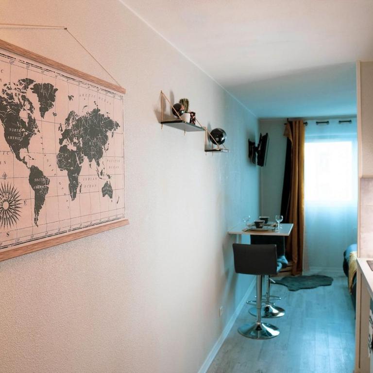 Studio Le Voyageur 24 m2 - Appartement 1 Chambre - 10