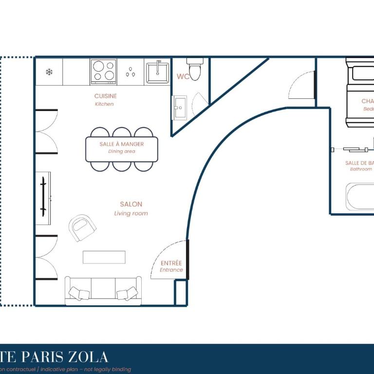 Suite Paris Zola by HILO Collection - 4 people - 35m2 - Appartement - 23