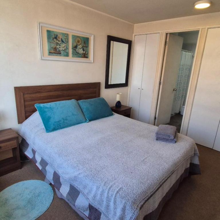 Apartamento Pet-Friendly, Piscina, Vista Cerro San Cristobal, Santiago - One-Bedroom Apartment - 9