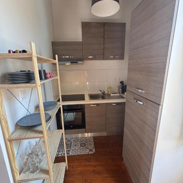 La Mezzanine, Parking privé, proche gare, central - Appartement 1 Chambre - 9