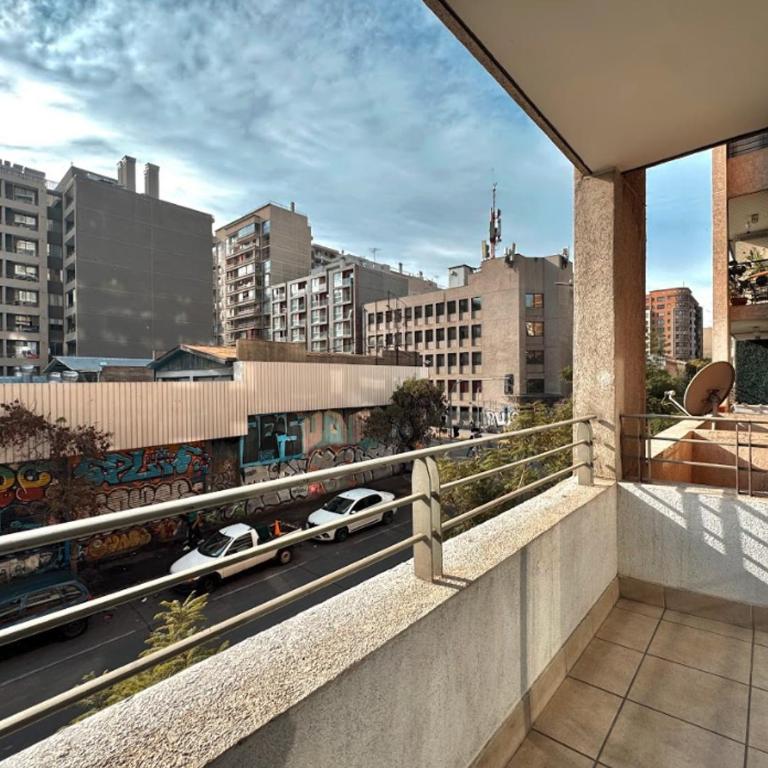 Departamento 1 habitación, A pasos del metro Santa Lucia, Cómodo con WIFI - Apartamento de 1 dormitorio - 7