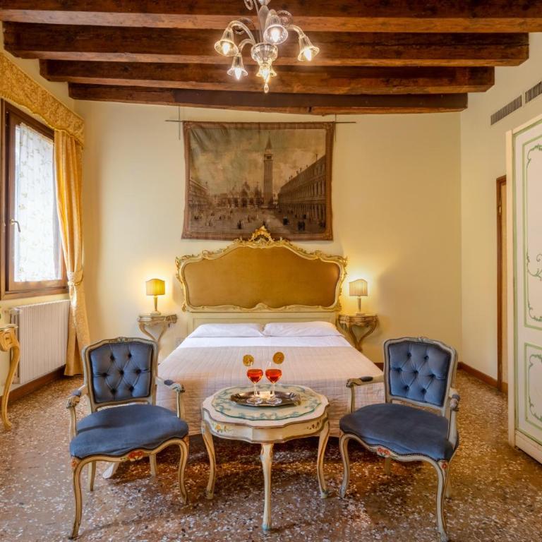 Palazzo San Firmino residenza storica all Suite Canal View - Camera Matrimoniale con Vista Canale - 3