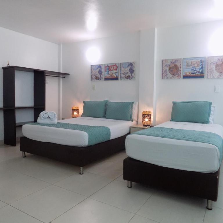 Hotel Verde Mar - Habitación cuádruple - 5