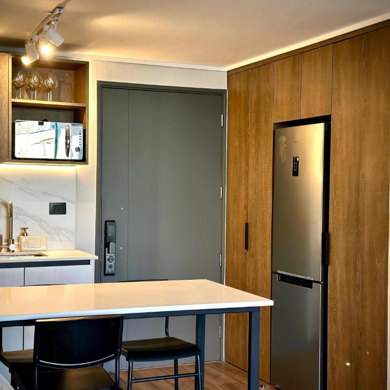 Santiago Centro - Nuevo y moderno con Piscina Panorámica - Apartamento de 1 dormitorio - 8