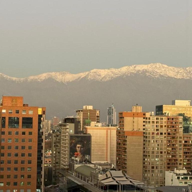 Santiago Centro - Nuevo y moderno con Piscina Panorámica - Apartamento de 1 dormitorio - 35