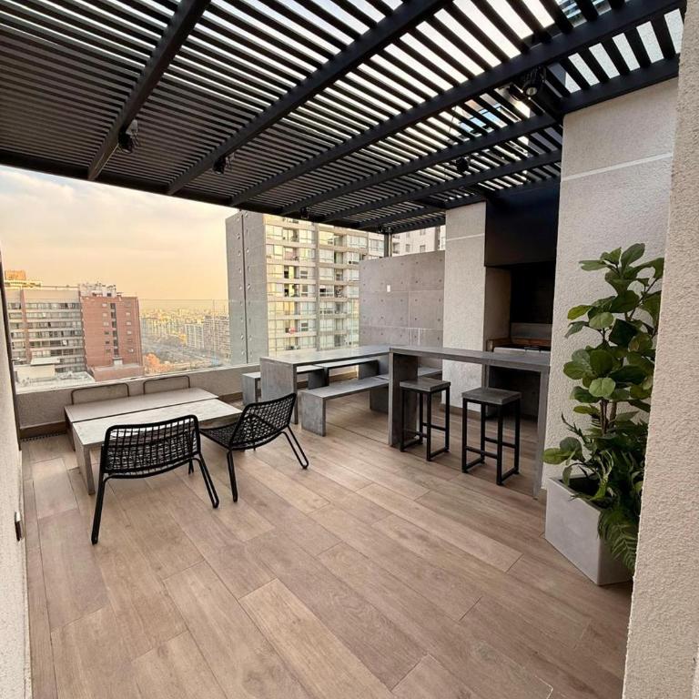 Santiago Centro - Nuevo y moderno con Piscina Panorámica - Apartamento de 1 dormitorio - 26