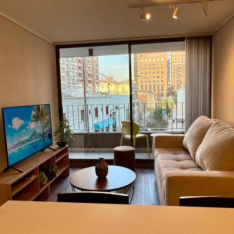 Santiago Centro - Nuevo y moderno con Piscina Panorámica - Apartamento de 1 dormitorio - 12