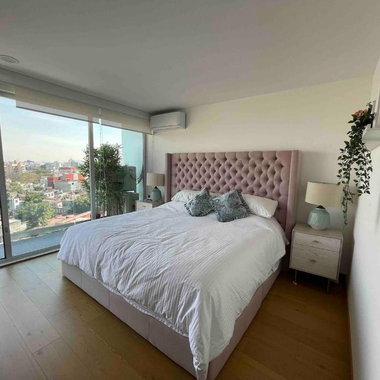 Roma-Condesa · Alberca rooftop + Gym · 2BR Vistas - Apartamento - 12
