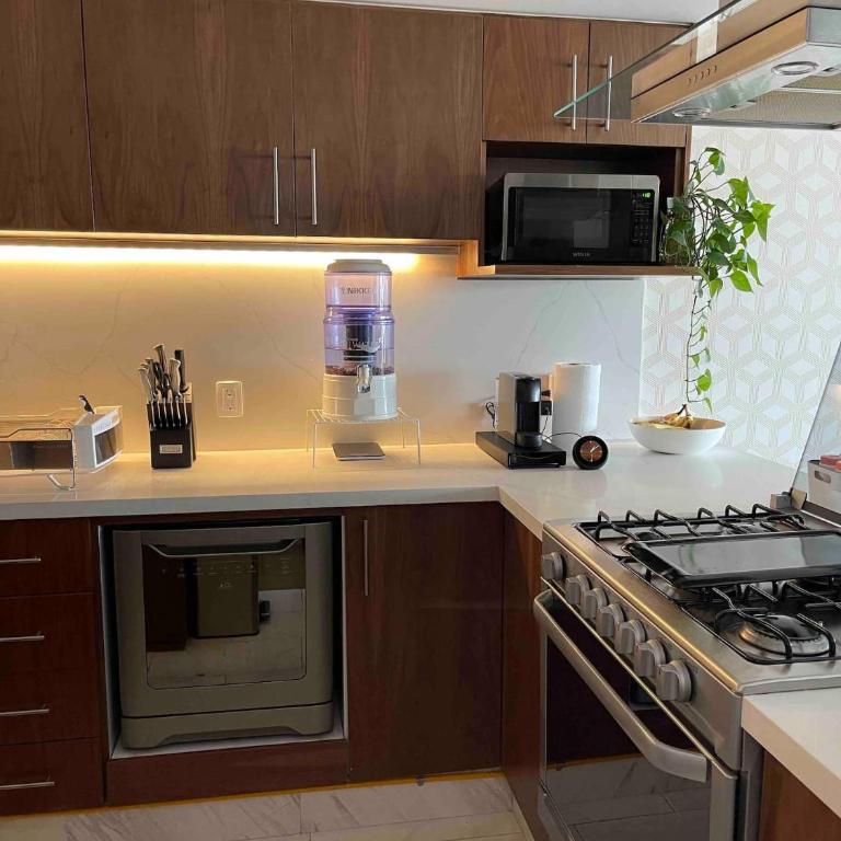 Roma-Condesa · Alberca rooftop + Gym · 2BR Vistas - Apartamento - 6