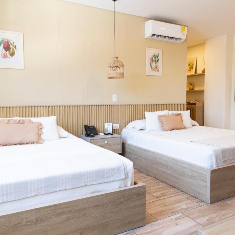 Mythical Hotel Boutique - Habitación Doble Deluxe - 2 camas dobles - 25