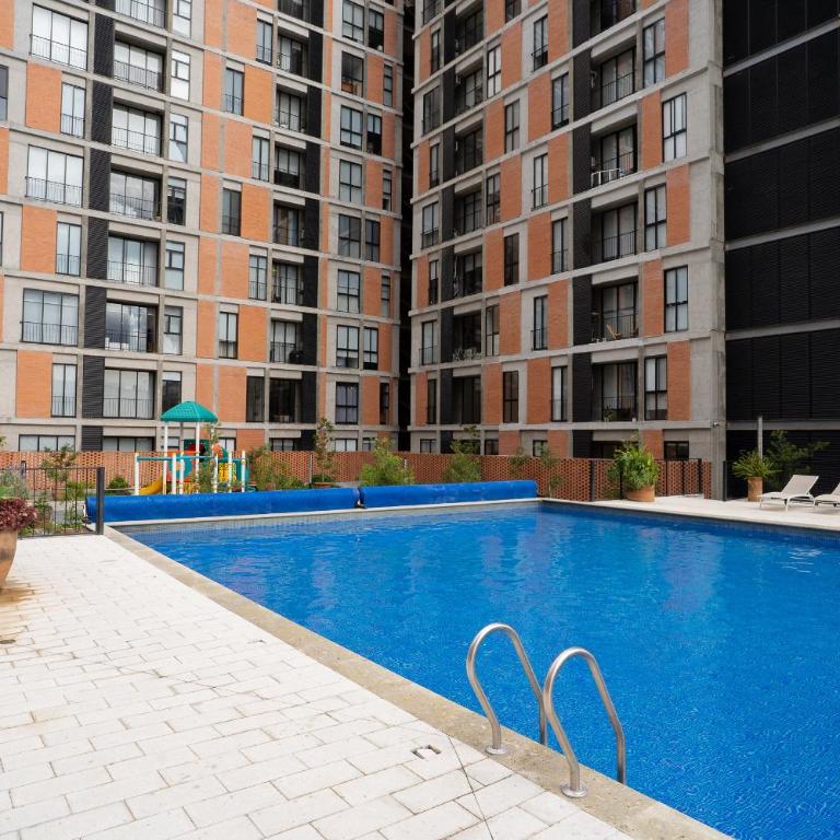 Apartamento Anuva con Parking, Alberca y SkyView - Two-Bedroom Apartment - 46