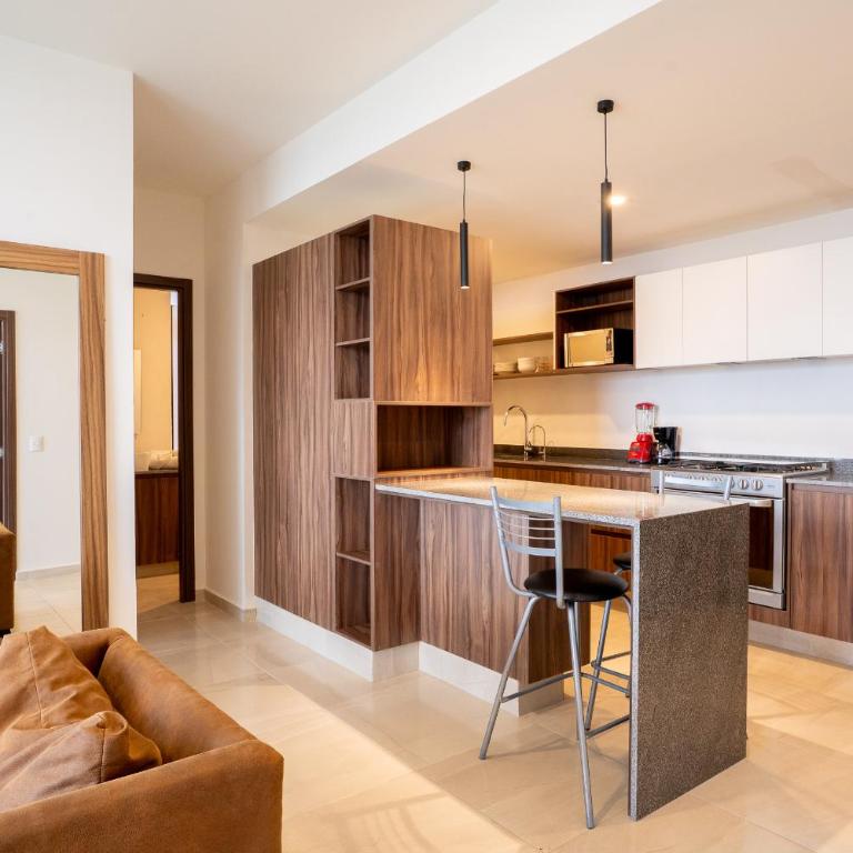 Apartamento Anuva con Parking, Alberca y SkyView - Two-Bedroom Apartment - 88
