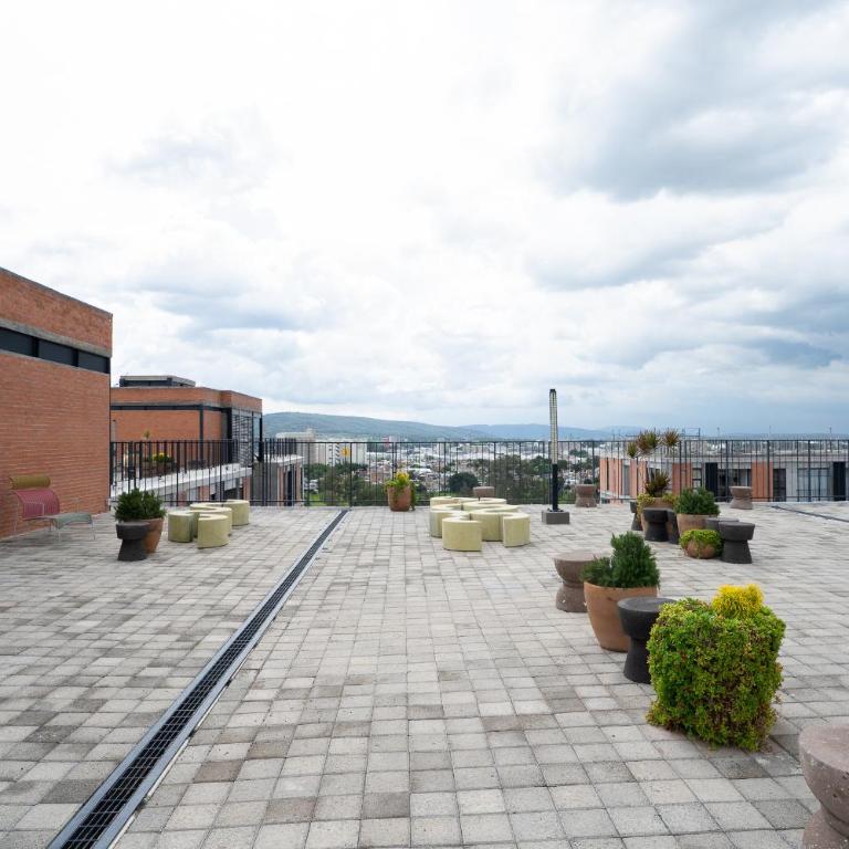 Apartamento Anuva con Parking, Alberca y SkyView - Two-Bedroom Apartment - 24