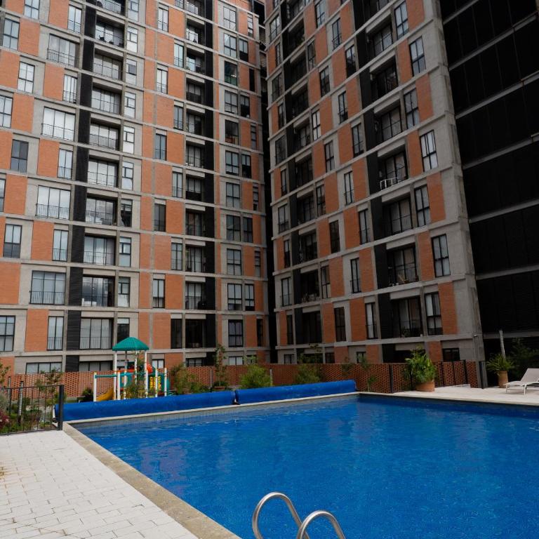 Apartamento Anuva con Parking, Alberca y SkyView - Two-Bedroom Apartment - 86